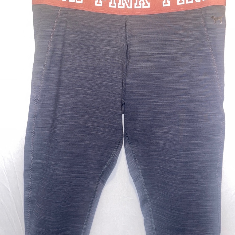 Victoria's Secret Pink Ultimate Leggings Women’s Gray- Size Large